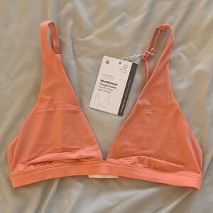 lululemon athletica Triangle Bralette in Coral